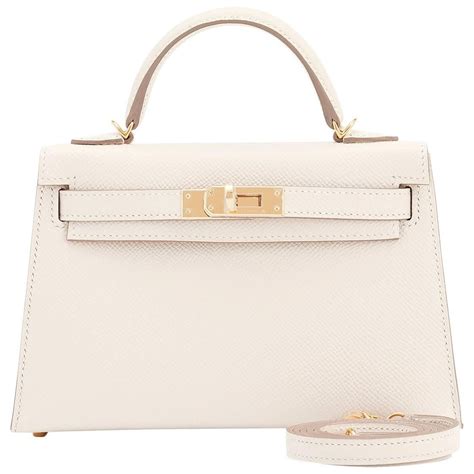 hermes mini kelly white|hermes mini kelly price 2020.